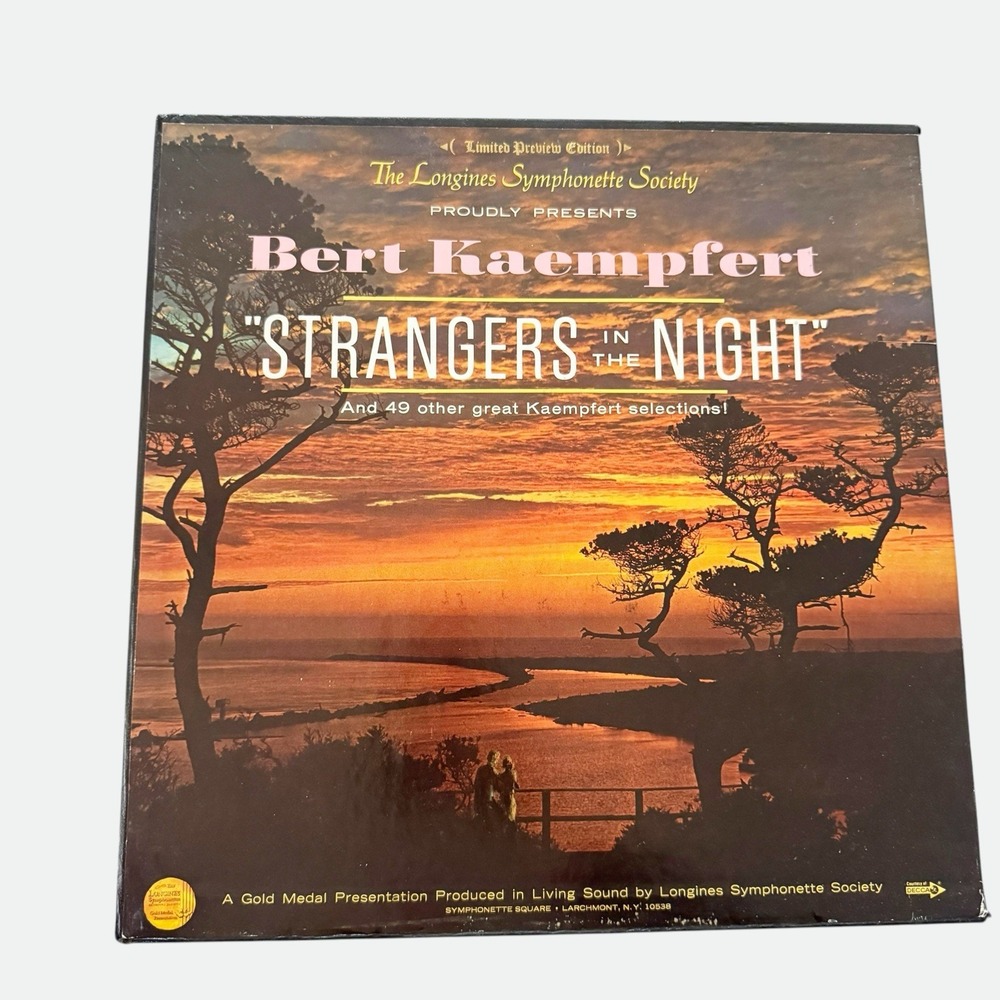 BERT KAEMPFERT TREASURY STRANGERS IN THE NIGHT 5xLP NM Longiness LWS-299